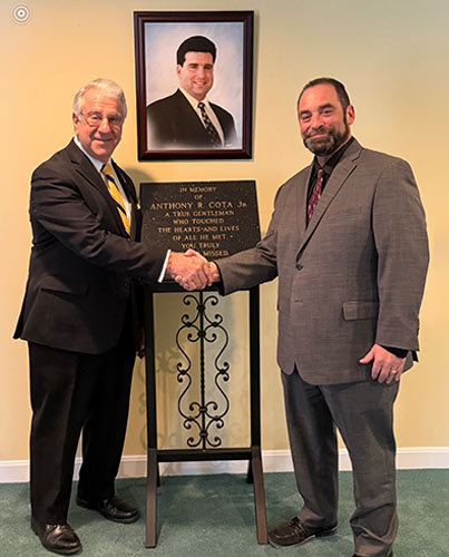 Ralph Barile Sr. and Philip Cota
